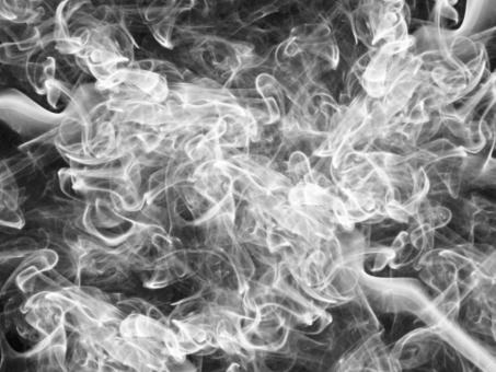 White smoke on black background - Free Stock Photo