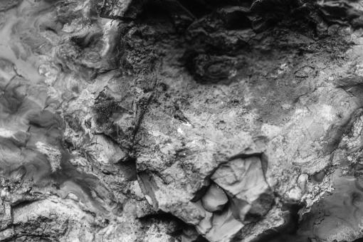 Free Stock Photo of Black and White Stone Texture