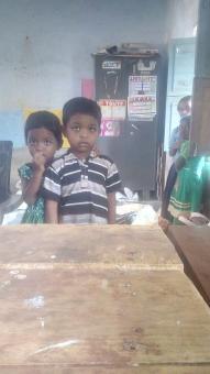 A Pair of Kids at School