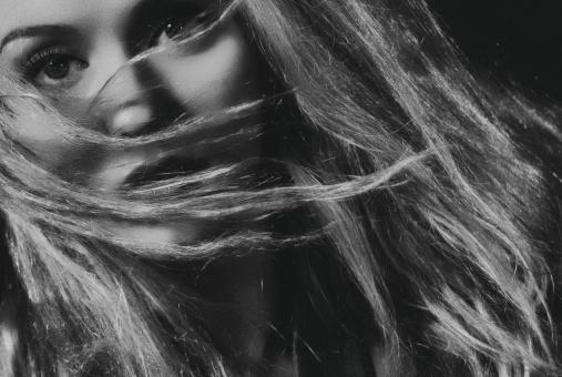 Free Stock Photo of Long Haired Girl Portrait