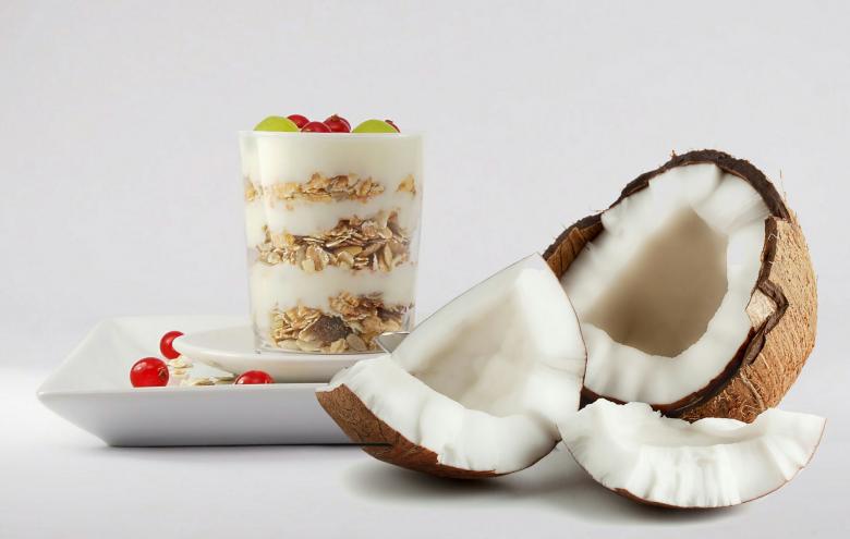 Free stock image of Coconut Breakfast created by mohamed hassan