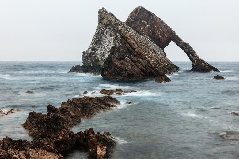 Free stock image of Bow Fiddle Rock created by Nicolas Raymond