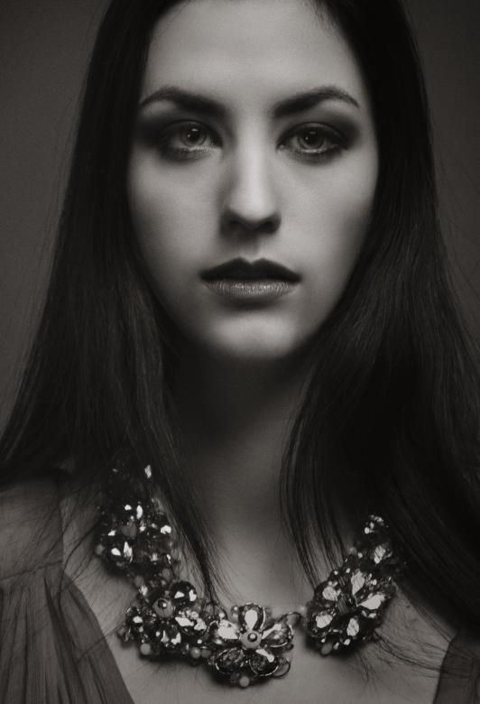 Free stock image of Dark Haired Woman with Necklace created by Alexander Krivitskiy