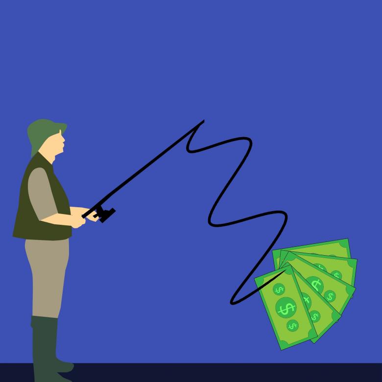 Free stock image of Money Hunting Illustration created by mohamed hassan