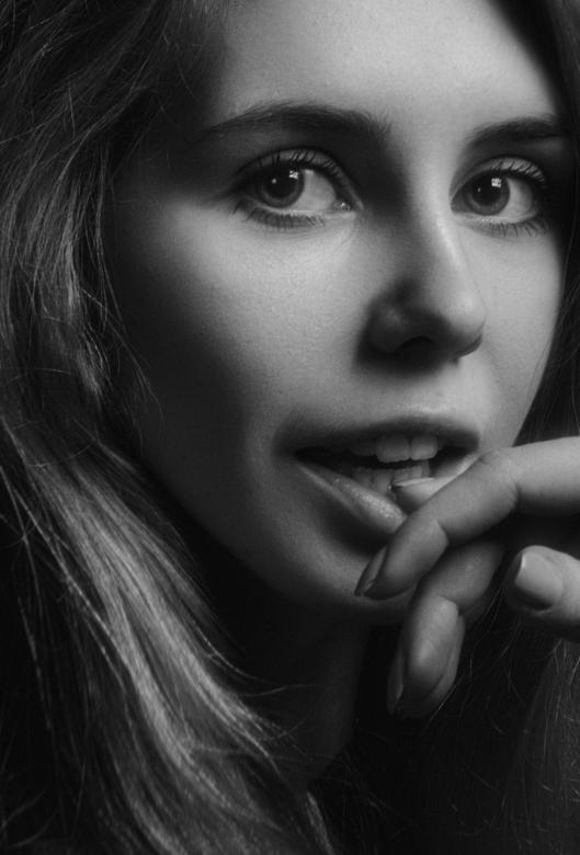 Free stock image of Female Portrait - Black and White created by Alexander Krivitskiy