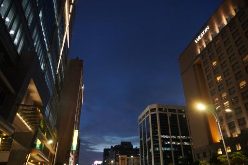 Sky over Taichung at Night