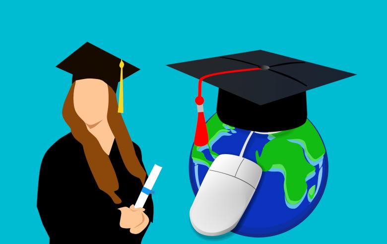 Free stock image of Online Diploma Illustration created by mohamed hassan