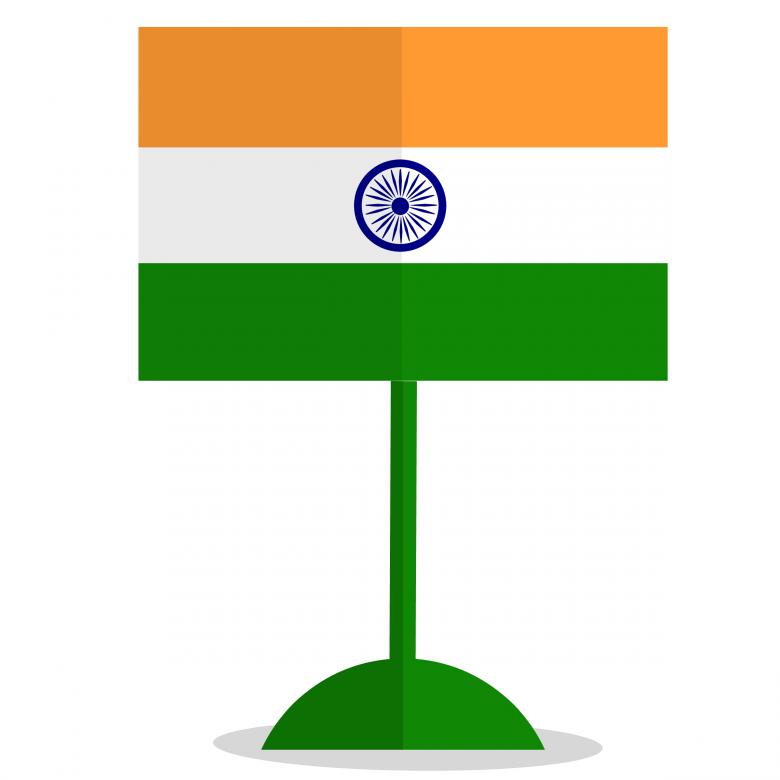 Free stock image of Indian Flag Illustration created by mohamed hassan