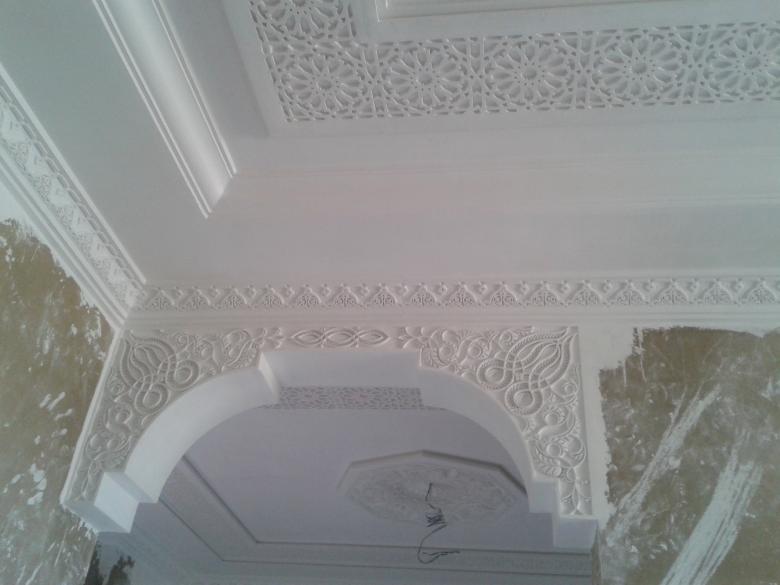 Free stock image of Ornate Plaster Bow created by chakomajaw