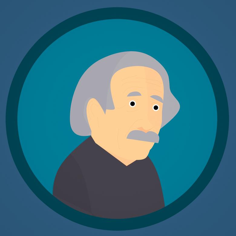 Free stock image of Albert Einstein created by mohamed hassan
