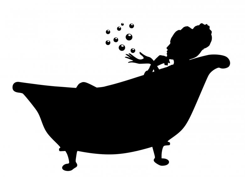 Free stock image of Bathtub Silhouette created by mohamed hassan