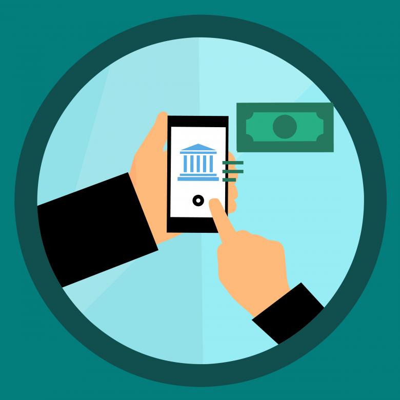 Free stock image of Mobile Money Transfer Illustration created by mohamed hassan