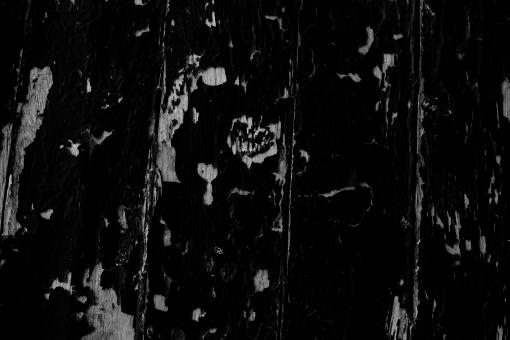Free Stock Photo of Grungy Black Painted Wood Texture