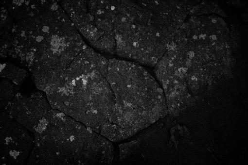 Free Stock Photo of Black Lava Rock Surface