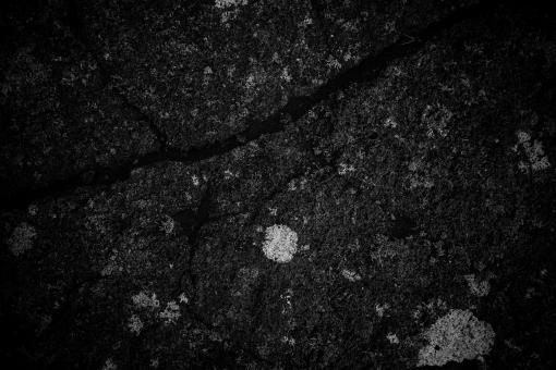 Free Stock Photo of Cracked Black Lava Rock Surface