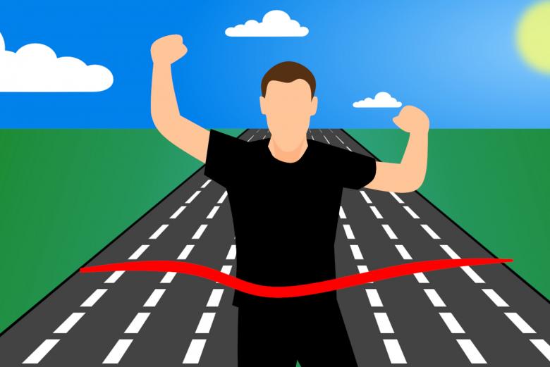Free stock image of Race Winner Illustration created by mohamed hassan