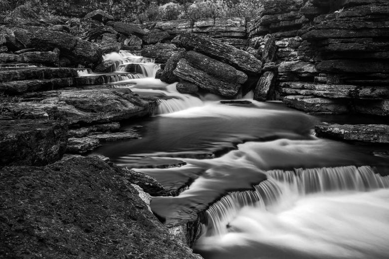 Free stock image of Rugged Caney Fork Cascades - Black & White created by Nicolas Raymond