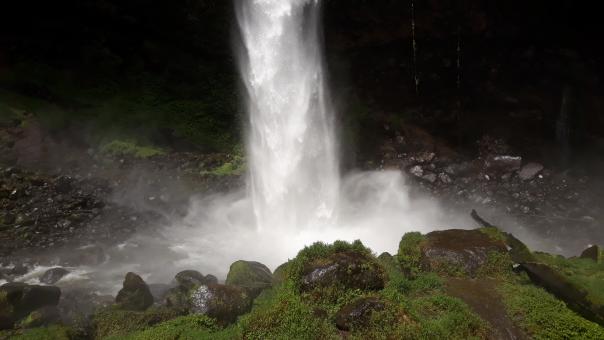 Waterfall on the Indonesian island of Java - Free Stock Photo
