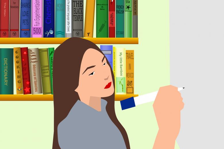 Free stock image of School Teacher Illustration created by mohamed hassan