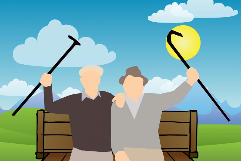 Free stock image of Old Men in Park created by mohamed hassan