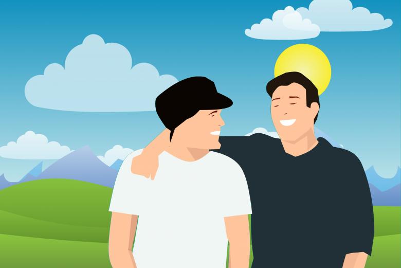 Free stock image of Friends in the Park created by mohamed hassan