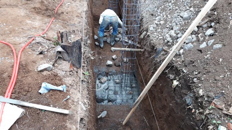 Free stock image of Construction of basic foundation structures for soil embankments created by bang doel