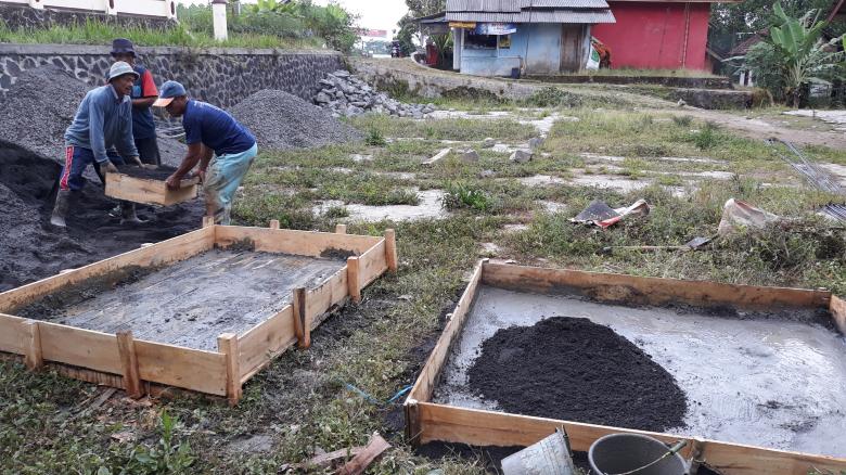 Free stock image of Construction of basic foundation structures for soil embankments created by bang doel