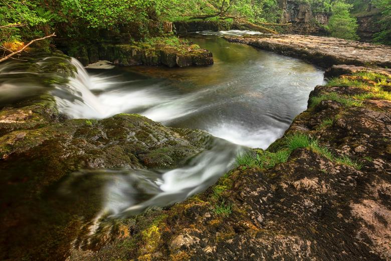 Free stock image of Winding River Cascades - Brecon Beacons created by Nicolas Raymond