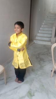 Photo of my naughty son