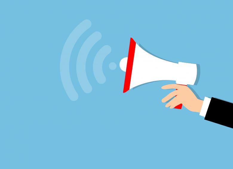 Free stock image of Hand Holding Megaphone created by mohamed hassan