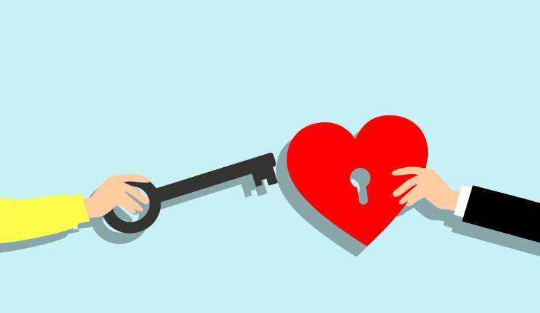 Free stock image of Heart Key Illustration created by mohamed hassan