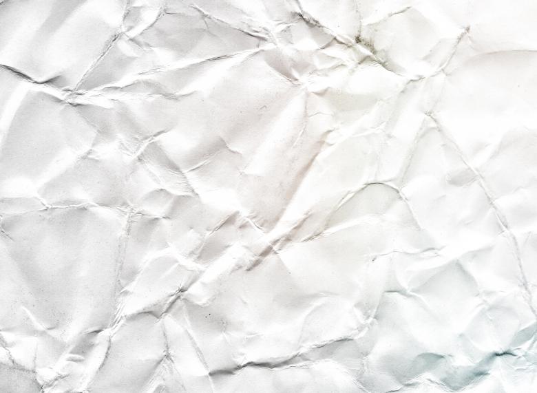 Free stock image of White Crumpled Paper created by Aka Maraqu