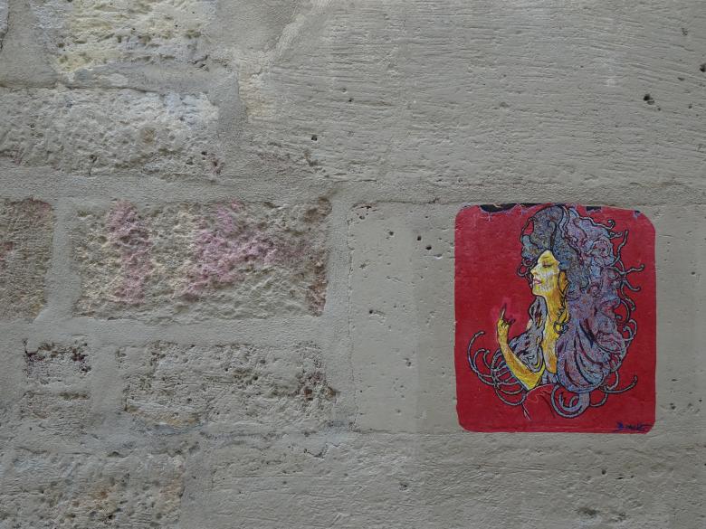 Free stock image of Street art on a wall created by GAIMARD Jacques