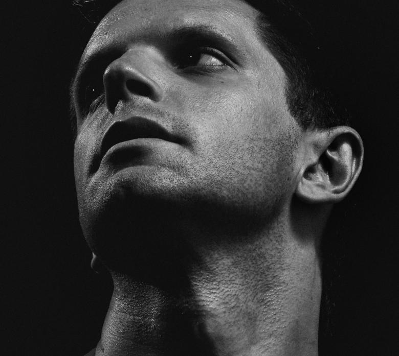 Free stock image of Black and White Male Portrait created by Alexander Krivitskiy