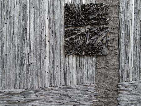 Free Stock Photo of Mosaic Art in Shades of Grey and Black