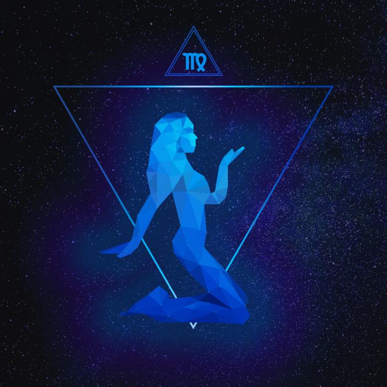Free stock image of Virgo Polygonal Artwork created by Helen