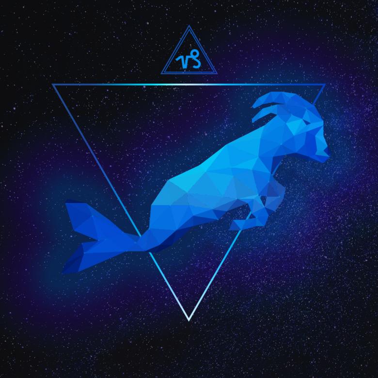 Free stock image of Capricorn Polygonal Artwork created by Helen