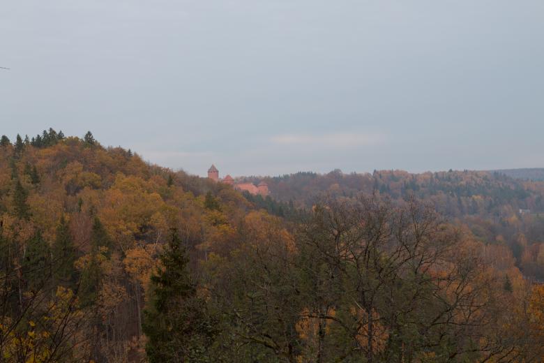 Free stock image of A view of Sigulda in Fall created by Janis Urtans