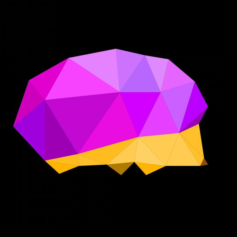 Free stock image of Polygonal Hedgehog created by Helen