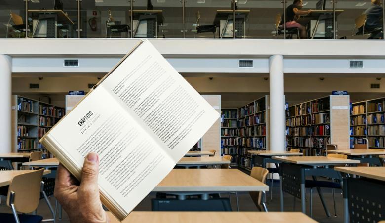 Free stock image of Reading Books at Library created by mohamed hassan
