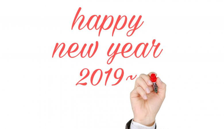 Free stock image of Happy New Year 2019 created by mohamed hassan