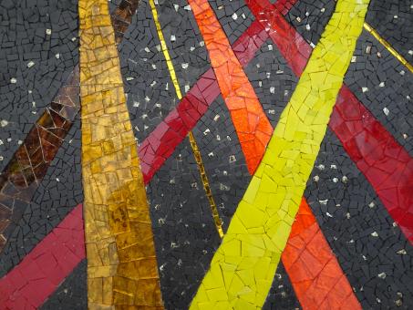 Free Stock Photo of Multicolor mosaic art