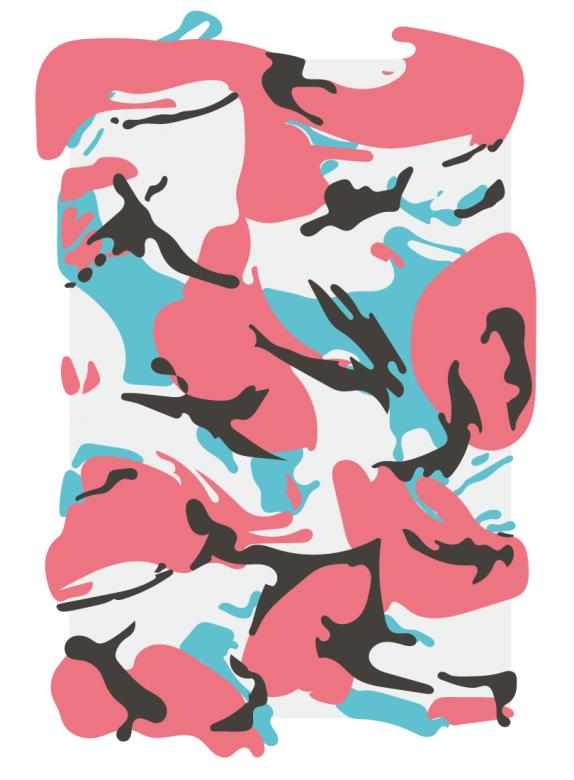 Free stock image of 081118 - Camouflage pastel pattern - ai. File created by Hony if you want