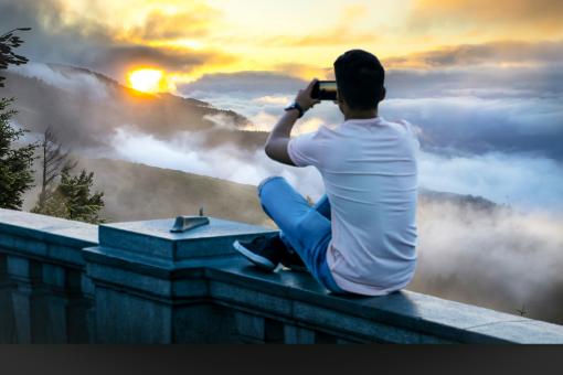 Free Stock Photo of Outdoor Photographer
