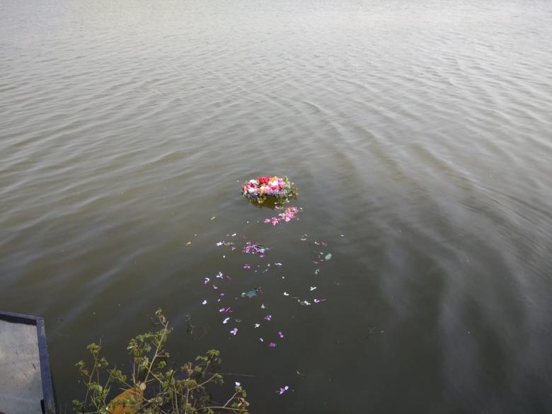 Free stock image of Bathukamma immersion  created by Kanduri Narasimha Charyulu