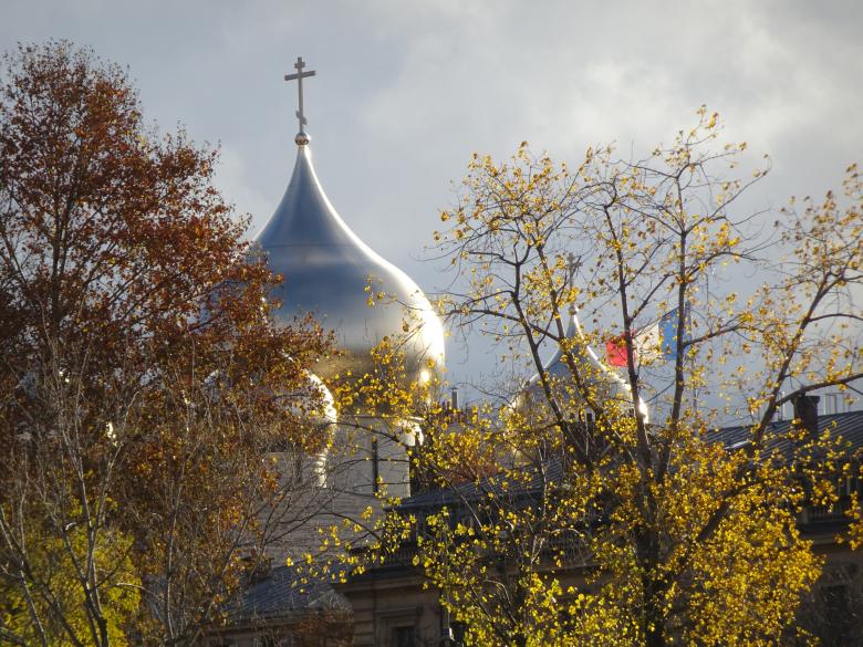 Free stock image of New Russian orthodox cathedral in Paris created by GAIMARD Jacques