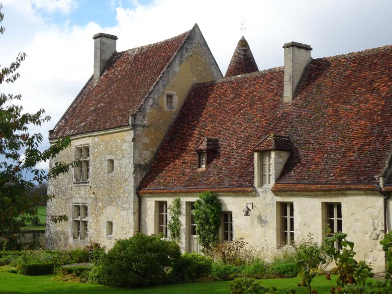 Free stock image of Typical 15th and 16th centuries architecture. Noble manor house created by GAIMARD Jacques