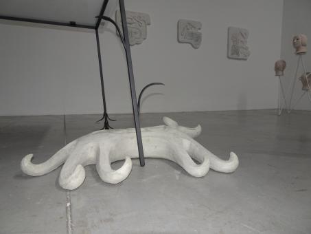 Modern art exhibition - Cat Sculpture - Free Stock Photo