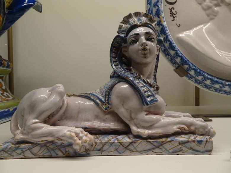 Free stock image of 18th century porcelain sphynx created by GAIMARD Jacques