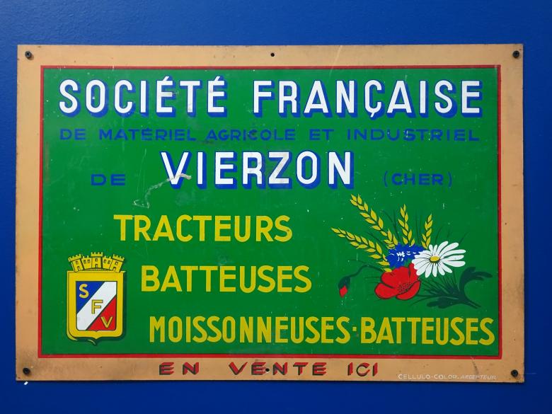 Free stock image of 19th century advertising enamel plate created by GAIMARD Jacques
